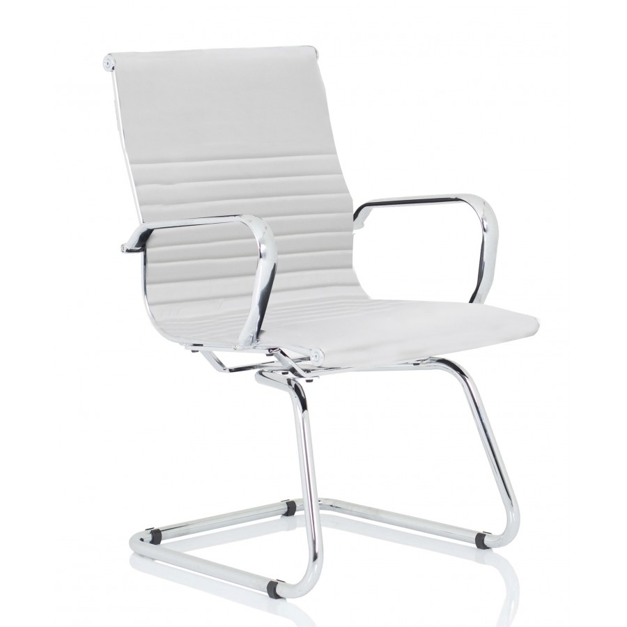 Nola Leather Cantilever Office Chair 